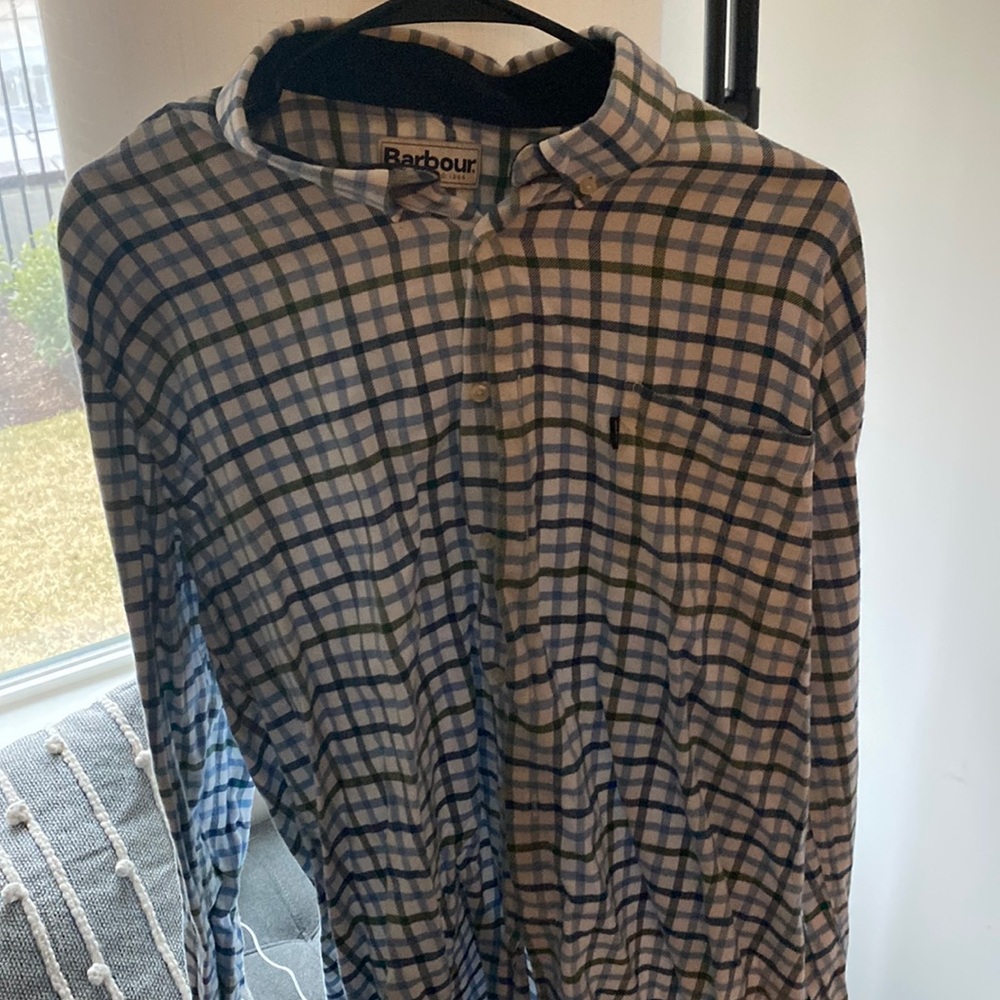 Like new XL Barbour button down